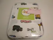 Circo Toddler Sheet Set Transportation Ding Ding Car Jeep Truck Bus Stop Sign