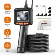 Industrial Endoscope Camera 2.4Inch IPS Screen 1080P Borescope Inspection Camera