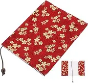 Kisangel Book Sleeve Cover Protective Book Decor Creative Book Protector Book Sleeve for Book Lover,Red