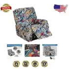 4-Piece Stretch Recliner Slipcover Set for Elegant Protection - Machine Washable
