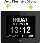 10" Digital Calendar,Clock with Day and Date for Elderly Day Clock Digital Clock