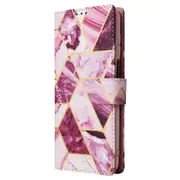 For Xiaomi Redmi Note 9 Pro Marble PU Leather Case Card Slot Flip Bronzing Wallet Cover Mobile Phone Bag