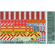 NEW Tamiya 56534 RC Sticker Set 1/14 Scale Tractor Truck Body FREE US SHIP