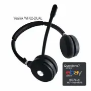Yealink WH62-DUAL-Portable-UC 1208644 UC Std DECT Wireless Headset