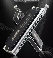 EASTTOP King Dream Chromatic Harmonica Key of C 12Hole 48Tone Mouth Organ Gift