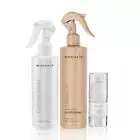 MOEHAIR Trio of Thermal Shield Spray, Leave In Conditioner and Hair Serum