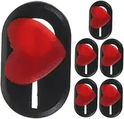 ERINGOGO Computer Camera Protector Adorable Heart Pattern Slide Cover for Privacy Multi-Device