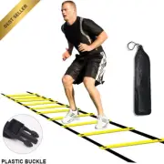 12-Rung Agility Ladder for Kids & Teens, Speed Training, Carry Bag, Outdoor Spor