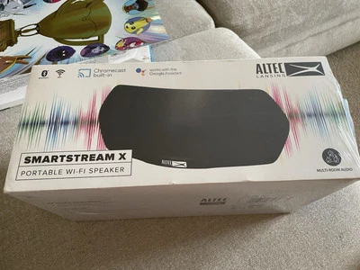 Altec Lansing Portable Wi-Fi Speaker SHC200 Google Chromecast Brand New