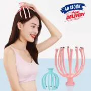Head Massager Neck Massage Octopus Scalp Stress Relax Healing Health Care Tool