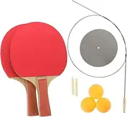 Table Tennis Trainer for Indoor Racket with High Elastic Shaft for Self Training Flexible and Durable for Home Use Promotes Fitness and Coordination