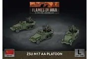Flames of War: ZSU M17 Anti-Aircraft Platoon (x3 Plastic)