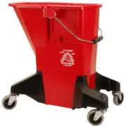Franklin 1591102 Red Plastic Mop Bucket