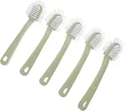 Ipetboom 5pcs Long Handle Soft Bristle Shoe Brush Household Laundry Brush for Boots