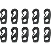 20 Pack Tent Hooks, Plastic Carabiners for Tent, Accessories for Travel, Camping, Tarps, Caravans, Shade Cloth
