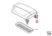 OEM BMW M3 M3 CRT E90 E92 E93 CABRIO CENTER ARM REST LEATHER 51167901942 GENUINE