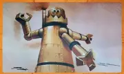 Triskelion Play Mat MTG Playmat SIGNED Douglas Shuler Wizards Of The Coast