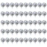 LED Ball Lights 50 Bulk Flashing Toy Spare Lamp Supplement Seasonal Party Decors