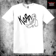 KORN Heavy Metal Rock Band Tee Unisex Quality Heavy Cotton T-SHIRT S-3XL