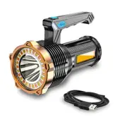 Most Powerful 1200000Lm Led Flashlight Super Bright Torch Lamp Usb Rechargeable Flashlights