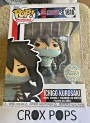 ICHIGO KUROSAKI FE 1616 BLEACH Funko Pop Vinyl New in Mint Box + Protector