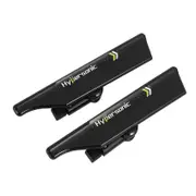 2 Pcs Hypersonic Black Wiper Stand Windshield Wiper Wing Windshield Wiper Blade Spoiler Mate Wing Auto Car Tool Accessories