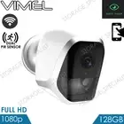 Wireless Home Security Camera 128GB Alarm Long Battery Operated PIR WIFI IP
