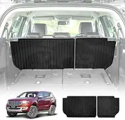 X-CAR Back Seat Protector for Ford Everest 2015-2022 All Weather Heavy Duty Car Seat Kick Mats Cover