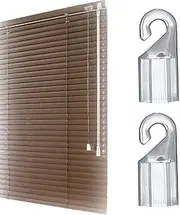 2PCS Venetian Blind Wand/Rod Hook, Vertical Window Blinds Accessories, White Spare Parts for Wand/Rod (Size M)