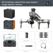 V196 Brushless Drone Aerial Vehicle Remote-Controlled 8K Brushless Optical Flow