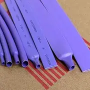 10 Meters Φ9mm Purple Waterproof 2:1 Heat Shrink Tubing Electrical Wrap Sleeving Cable (10 Meters, Φ9mm)