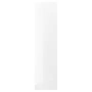 FÖRBÄTTRA cover panel, high-gloss white, 62x240 cm