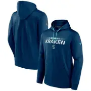 NHL Seattle Kraken Hoody Rinkside Authentic Pro Performance Hooded Sweater