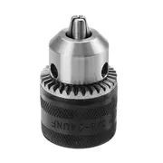 2PCS 1.5-10mm Keyed Drill Chuck 3/8 Inch 24 UNF Thread Mount Drill Chuck Adapter