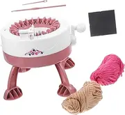 TEHAUX Boys and Girls' Knitting Machine Toy Penguin Loom Easy to Use Safe for Learning Knit Weave Skills