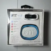 iFIT VUE Black Blue Adjustable Wristband Fitness Tracker NIB SEALED