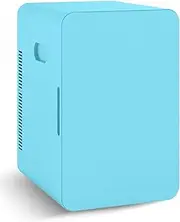 YOPOWER Mini Portable Compact Personal Fridge Cooler, 22 Liter Capacity, Includes Plugs for Home Outlet & 12V Car Charger, Green