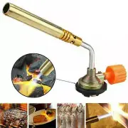 Butane Gas BBQ Tool Blow Torch Ignition Flamethrower Burner Welding Camping Tool