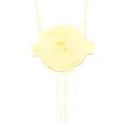 [Blumarine] Blumarine Floral-appliqué Top S YELLOW