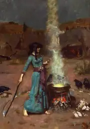 The Magic Circle By John William Waterhouse Painting Paint By Numbers Kit DIY