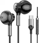 USB C Headphones for Samsung Galaxy S24 Ultra S23 S22 S21 FE S20 A53 A54 A34 USB