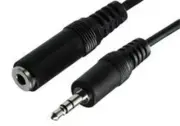 Comsol 3.5mm Stereo Male to 3.5mm Stereo Female - Extension Cable - 2M