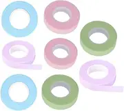 Mikinona Lash Eyelash Isolation Tape 8 Rolls Lash Extension Tapes Breathable for Professional Home Beauty