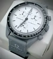 OMEGA X SWATCH SpeedMaster MoonSwatch 1965 NASA Qualification. NEW! AUTHENTIC!