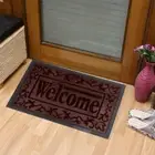Outdoor Indoor Entrance Doormat Super Absorb Mud Latex Backing NonSlip Door Mat