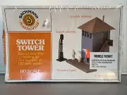 Vintage HO Scale Bachmann Switch Tower kit Item # 2632
