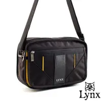 在飛比找ETMall東森購物網優惠-Lynx - 山貓科技概念系列精巧橫式側背包
