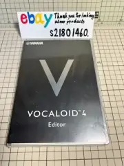 YAMAHA VOCALOID4 Editor PC Software From Japan New Condition unopened