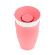 Munchkin 10oz/295ml Miracle 360deg Baby/Toddler Anti-Spill Sippy Cup Pink 12M+