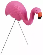 Forum Flamingo Summer Luau Party Decoration Lawn Ornament, Pink